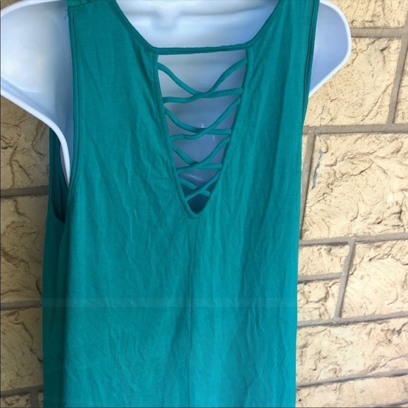 Tunic Tank Top Embroidered Bling Flow Top XL - Picture 6 of 11